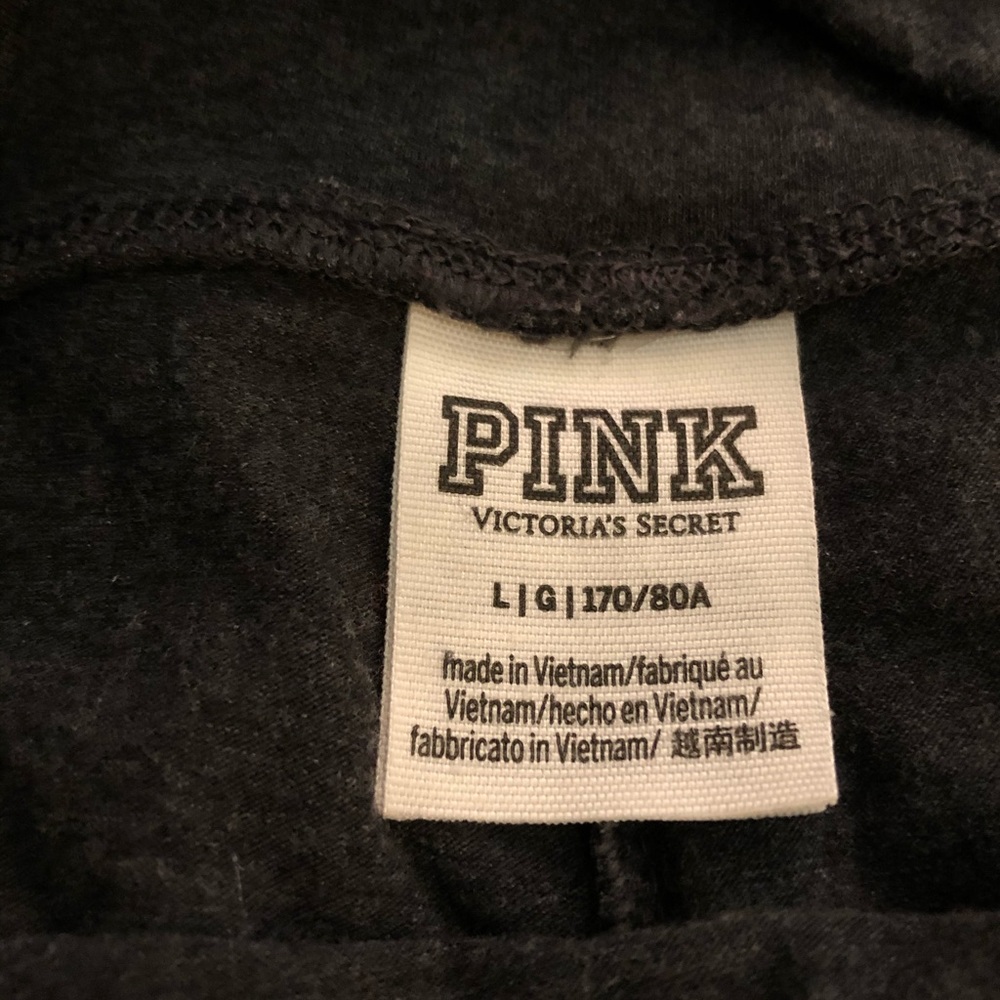 Pink gray leggings